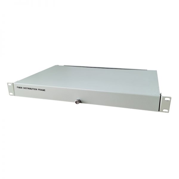 Rack mount optical fiber panel