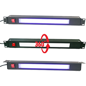 WS06-A-LA 19" Rack Mounted Rotating LED Light