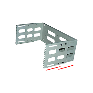 WS03-A3 wall mount rack